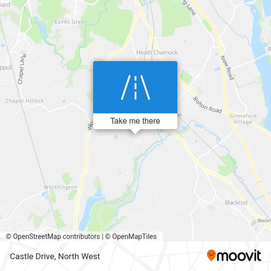 Castle Drive map