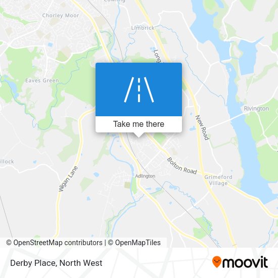 Derby Place map