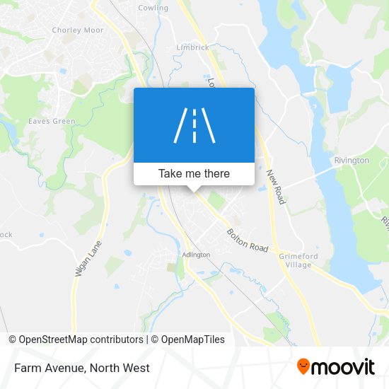 Farm Avenue map