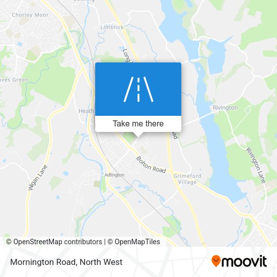 Mornington Road map
