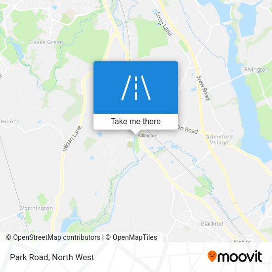 Park Road map