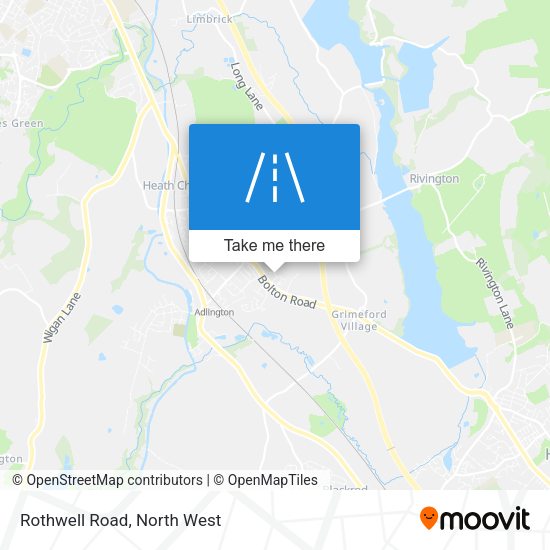 Rothwell Road map