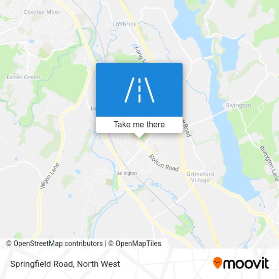 Springfield Road map