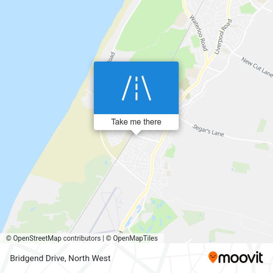 Bridgend Drive map