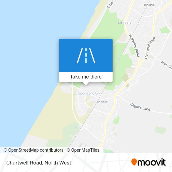 Chartwell Road map