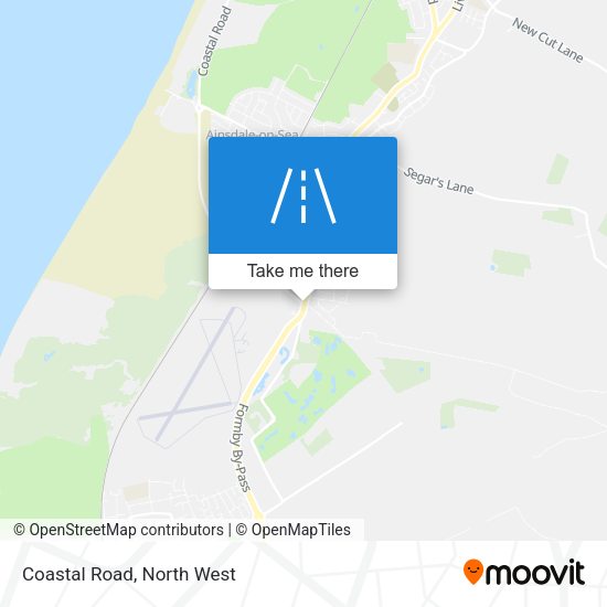 Coastal Road map
