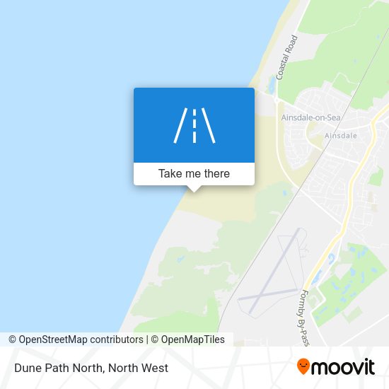 Dune Path North map