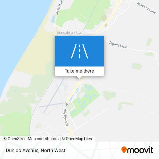 Dunlop Avenue map
