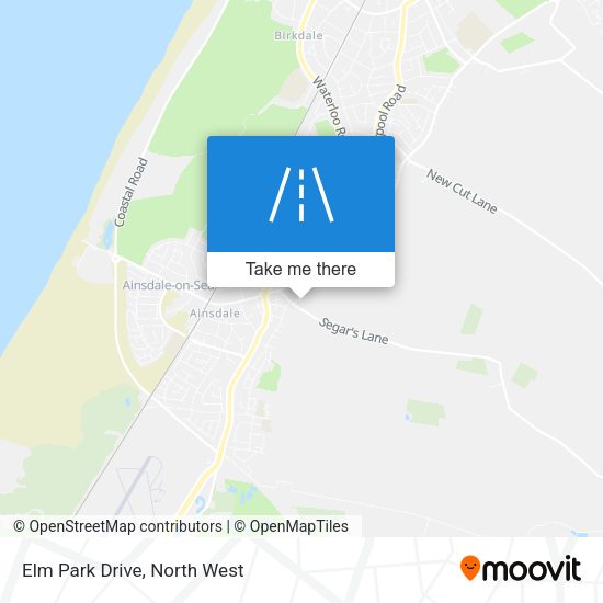 Elm Park Drive map