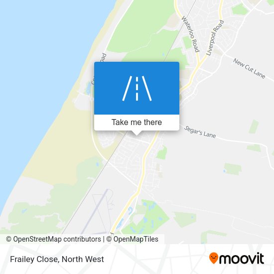 Frailey Close map