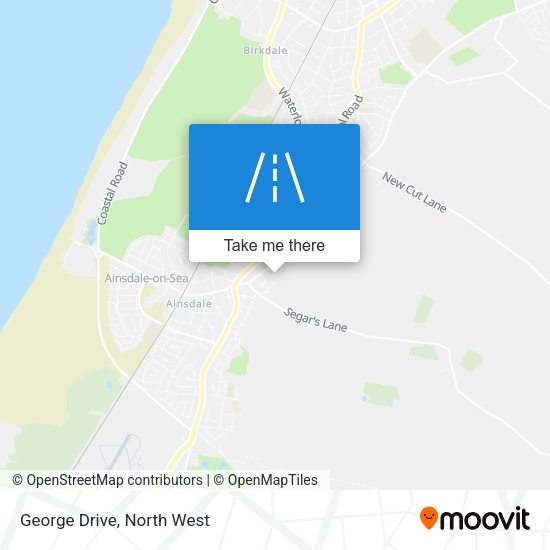 George Drive map