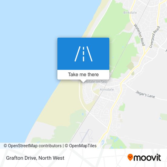 Grafton Drive map