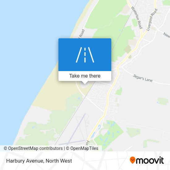 Harbury Avenue map