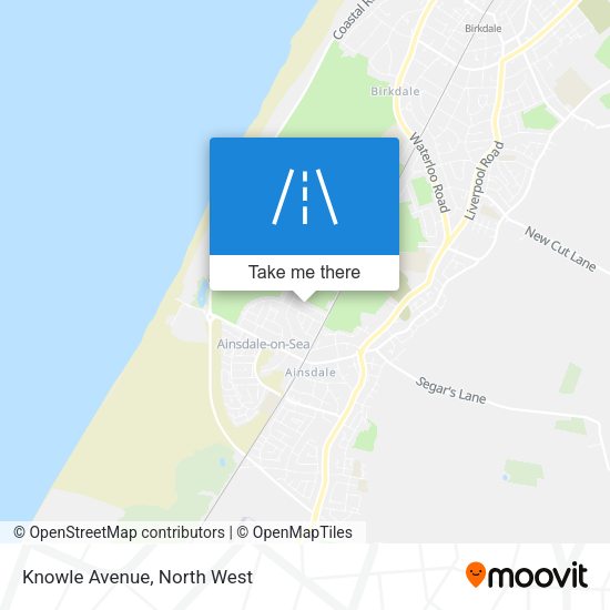 Knowle Avenue map