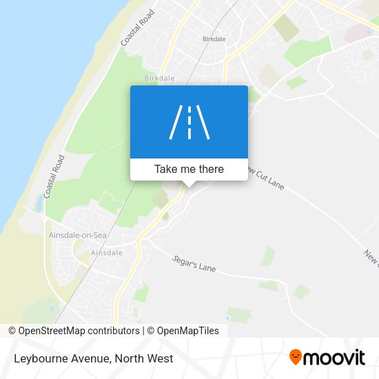 Leybourne Avenue map