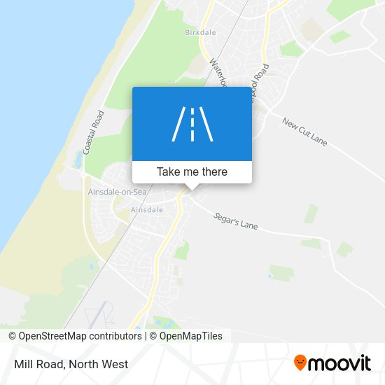 Mill Road map