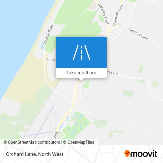 Orchard Lane map