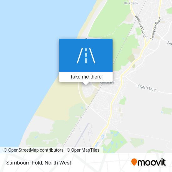 Sambourn Fold map