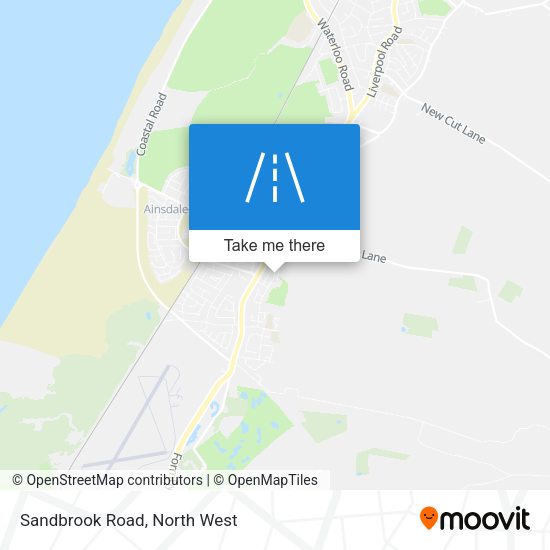 Sandbrook Road map
