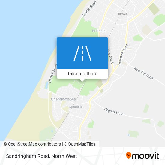 Sandringham Road map