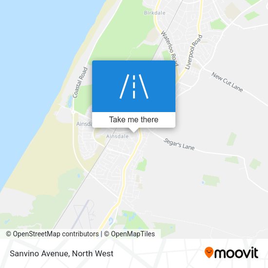 Sanvino Avenue map