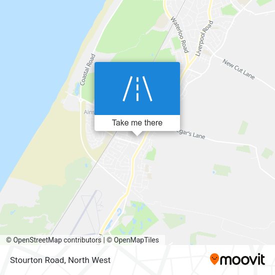 Stourton Road map