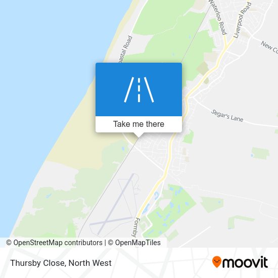 Thursby Close map