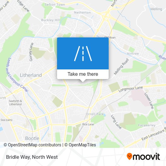 Bridle Way map