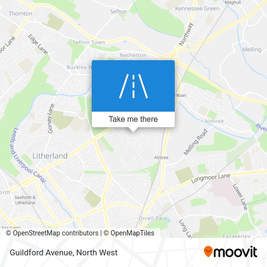 Guildford Avenue map
