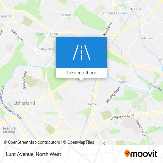 Lunt Avenue map