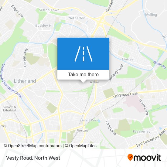 Vesty Road map