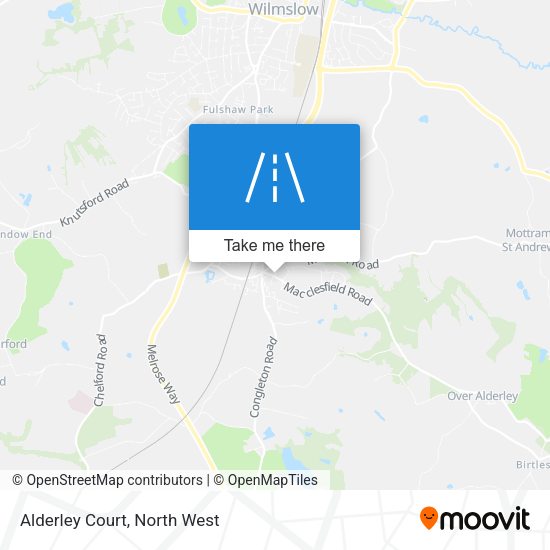 Alderley Court map