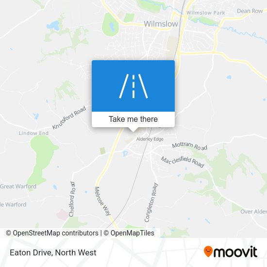 Eaton Drive map