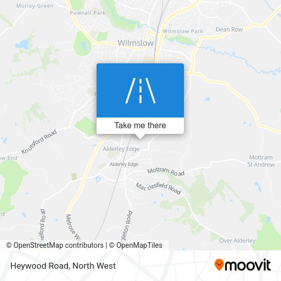 Heywood Road map