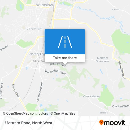 Mottram Road map