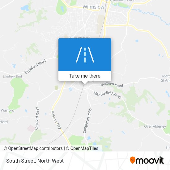 South Street map