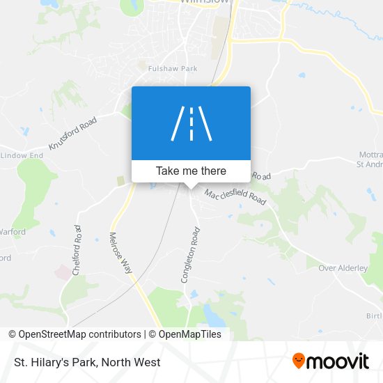 St. Hilary's Park map