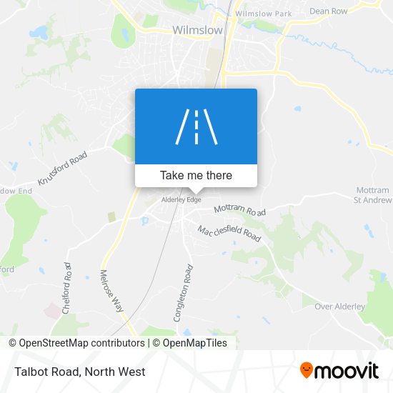 Talbot Road map