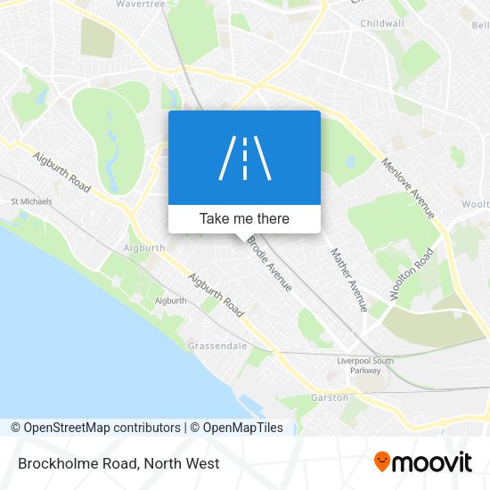Brockholme Road map