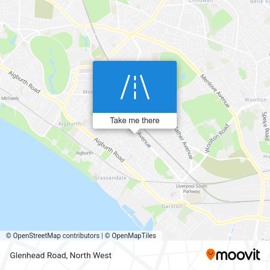Glenhead Road map