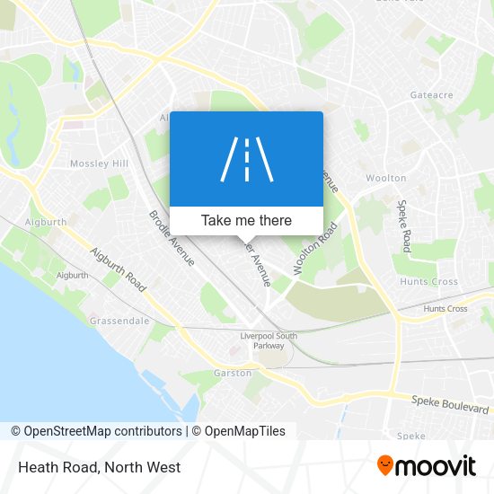 Heath Road map