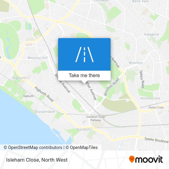 Isleham Close map