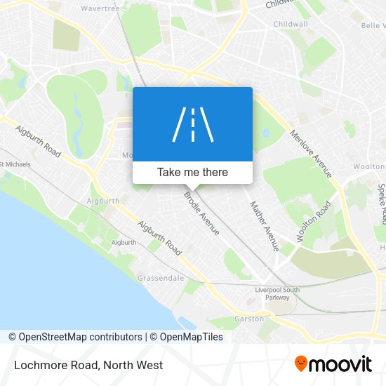 Lochmore Road map