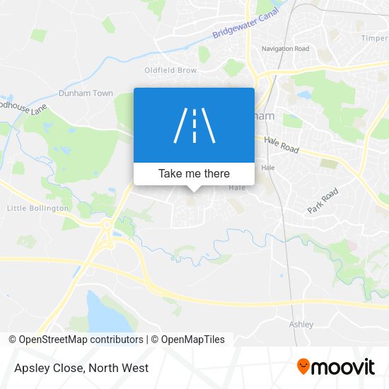 Apsley Close map