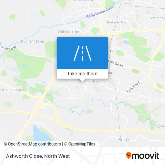 Ashworth Close map
