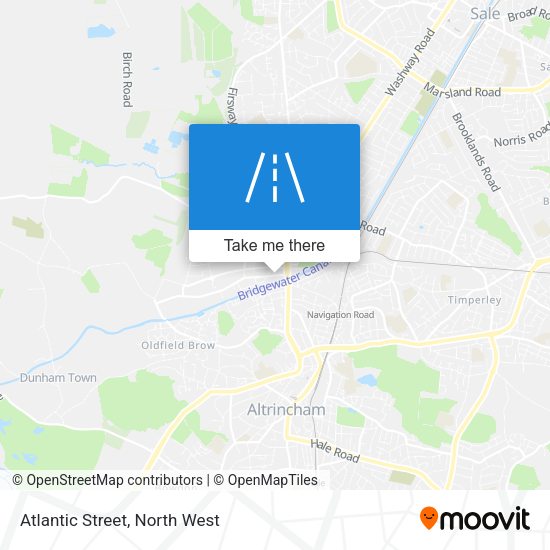 Atlantic Street map