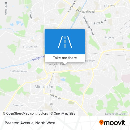Beeston Avenue map