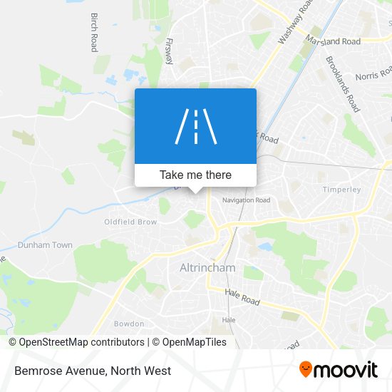 Bemrose Avenue map