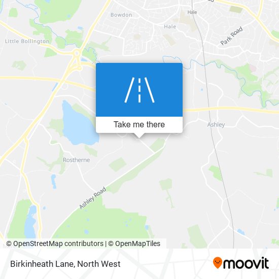 Birkinheath Lane map