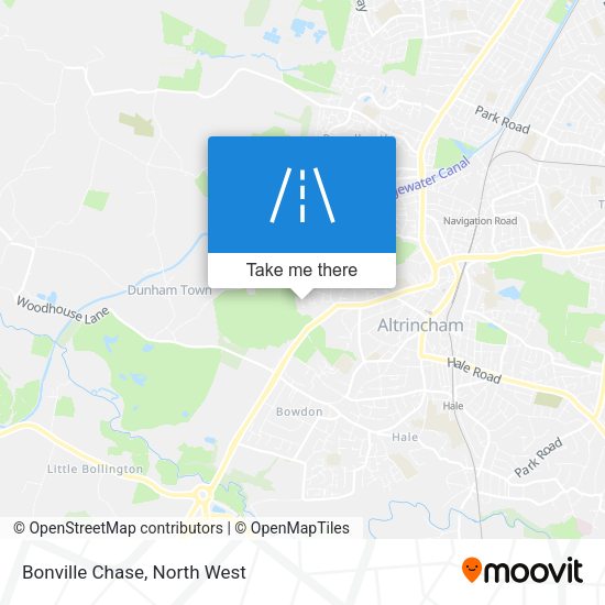 Bonville Chase map
